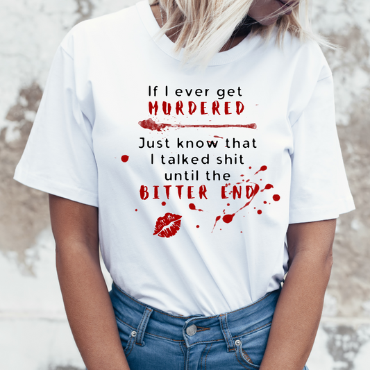 True Crime | Murder tee | Comfort Tee