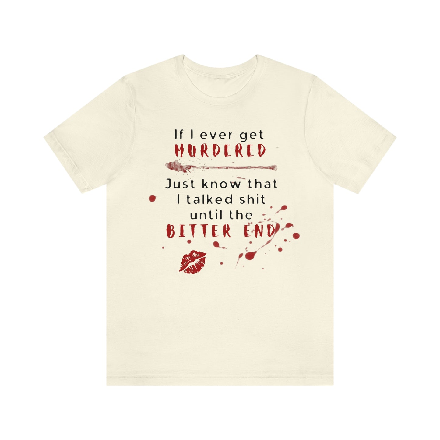True Crime | Murder tee | Comfort Tee